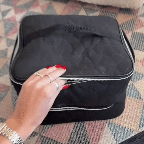 NoirAtelier™ - Estuche organizador para esmalte de uñas doble piso