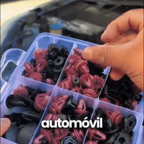FixPro™ - Kit de 725 clips de fijación automotriz