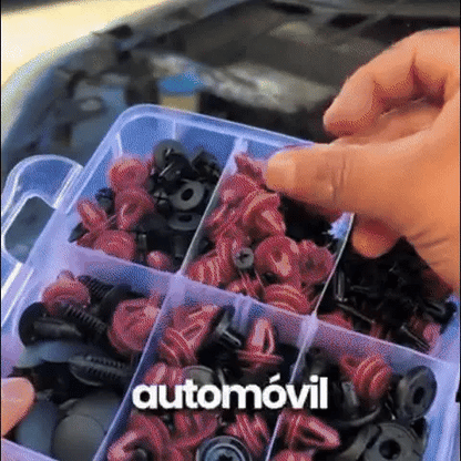 FixPro™ - Kit de 725 clips de fijación automotriz