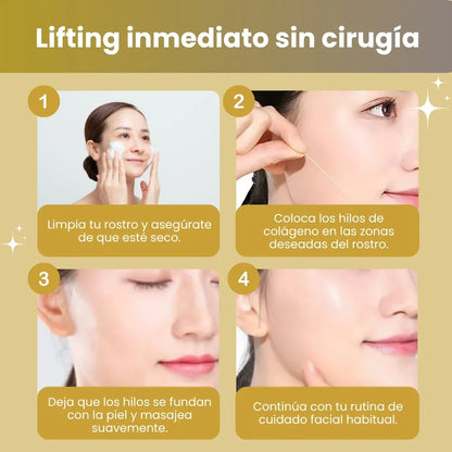 Set hilos tensores absorbibles de colágeno + Serúm 🎁